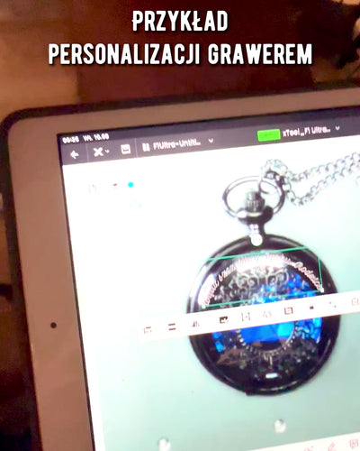 Kapesní hodinky "Eternum", personalizace jako dárek gravírováním