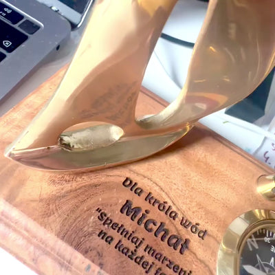 Elegantní psací souprava s gravírováním
