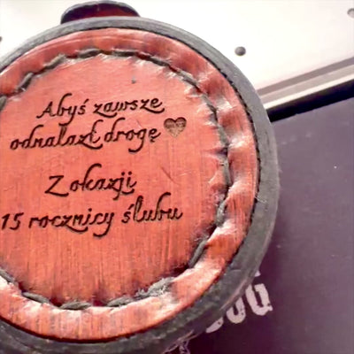 Historický mosazný kompas v koženém pouzdře s možností gravírování