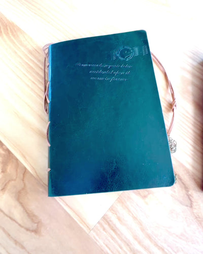 Vintage zápisník "Klíč minulosti" - Možnost gravírování jako dárek, notes