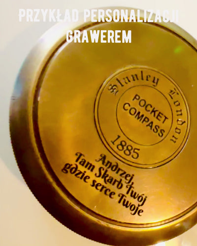 Námořní kompas "Stanley Marine London" s možností personalizace, 2 varianty na výběr