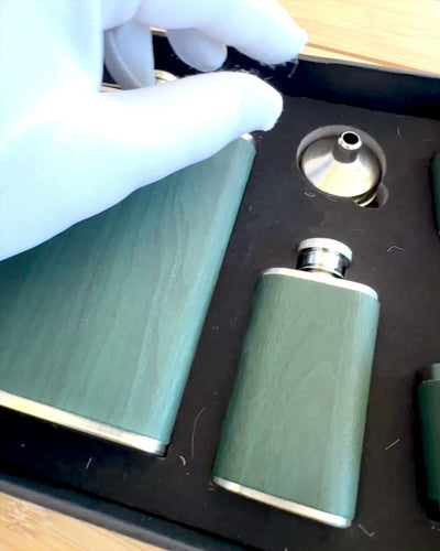 Sada placatek se skleničkami "Forest Spirit", na dárek personalizace gravírováním