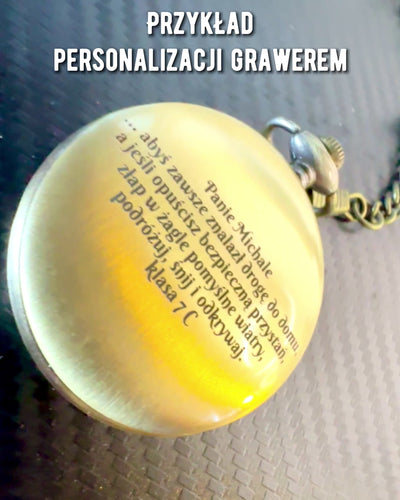 Antický bronzovo-zlatý kapesní kompas s krajkovým vzorem – Perfektní pro průzkumníky a milovníky retro. Personalizace gravírováním