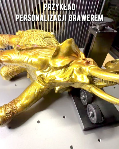 Královský slon s možností gravírování - elegance a luxus, personalizace jako dárek