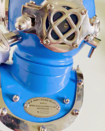 Helma Objevitele Hlubin - Sběratelská Edice s Možností Gravírování, 35 cm, dárek pro hasiče nebo potápěče