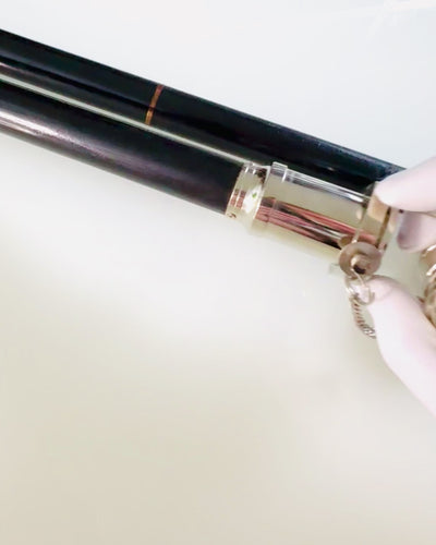 HŮLKA NA CHOZENÍ S DRŽADLEM S FUNKCÍ DALEKOHLEDU – ELEGANTNÍ A MODERNÍ, 95 CM - kapitánský "Navigator's Crest"