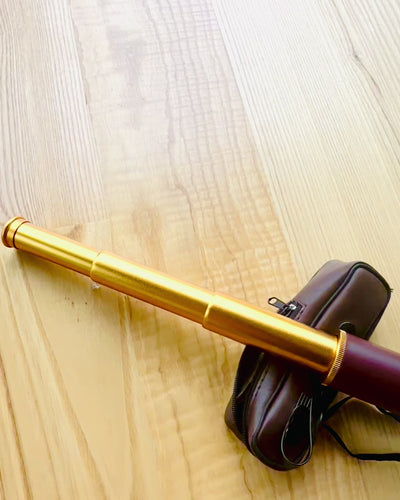 Monokulární Dalekohled „Explorer“ 25×30 – Přenosný, Skládací Ruční Teleskop s Možností Gravírování