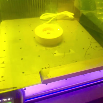 Szklana Kula 3D Księżyc z Grawerem