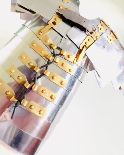 Zbroj Městského Bojovníka - Ručně Vyrobená, Možnost Gravírování, Výška Přibližně 40 cm