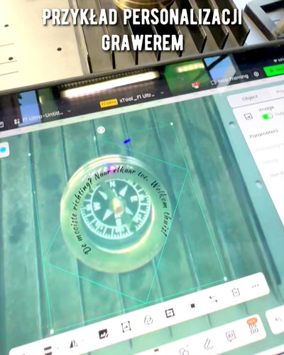 Kompas Podróżnika Rajput z możliwością personalizacji - na prezent