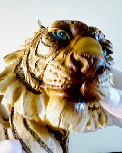 Statuetka "Tygr Král Džungle" s možností gravírování, figurka 29 cm vysoká, dekorace jako dárek