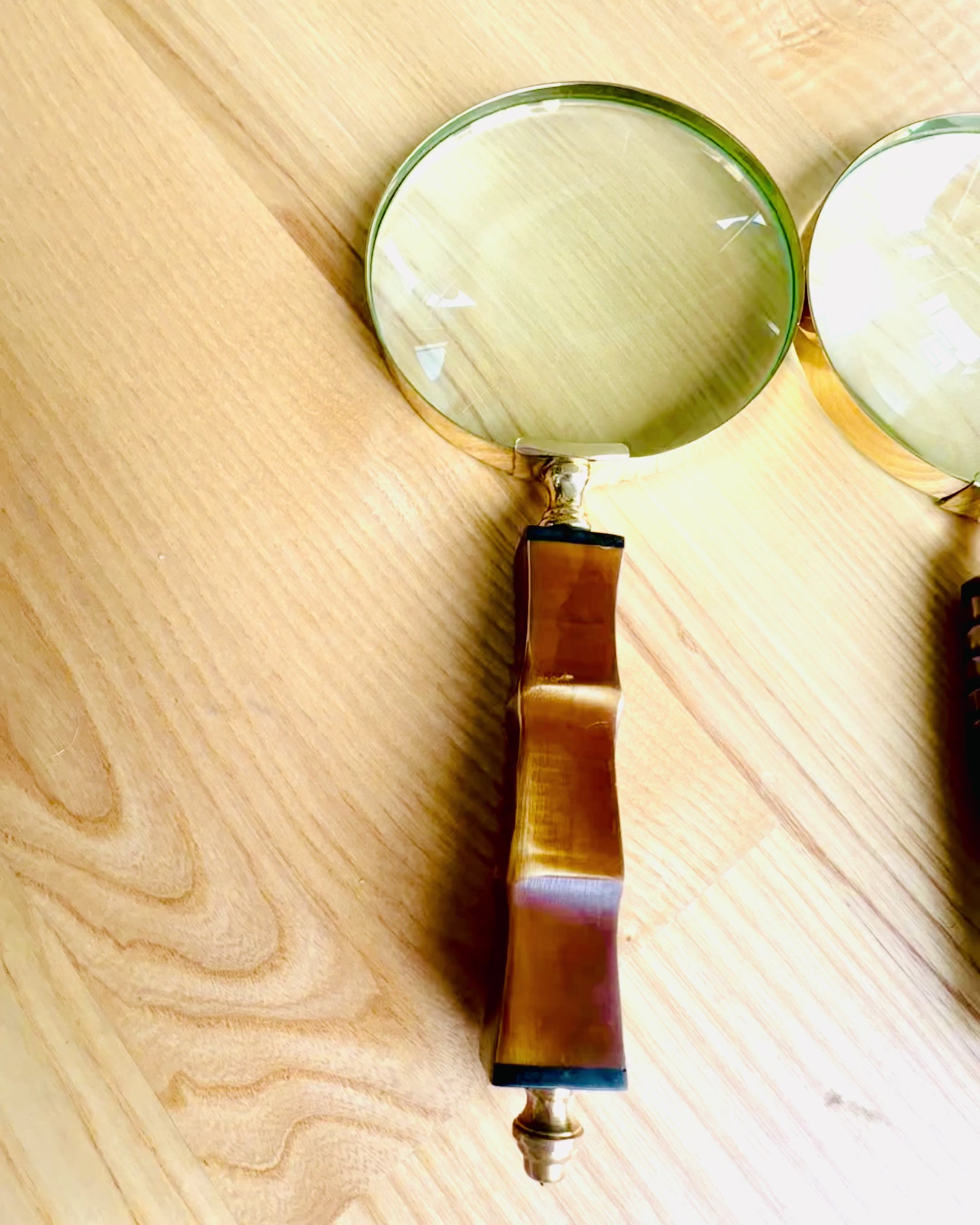 Velká retro lupa, možnost personalizace jako dárek gravírováním - varianty k výběru