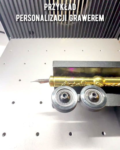 Exkluzivní kaligrafická sada, věčné pero na namáčení a sada inkoustů, personalizace gravírováním