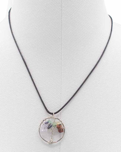 Naszyjnik Drzewo Życia Równowaga Czakr – Kamienie Naturalne