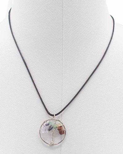 Naszyjnik Drzewo Życia Równowaga Czakr – Kamienie Naturalne