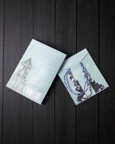 Świątynna Bransoletka Sznurkowa Lucky Karma – Ochrona i Szczęście