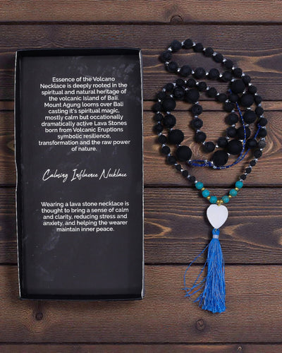 Náhrdelník Essence of the Volcano – uklidňující vliv